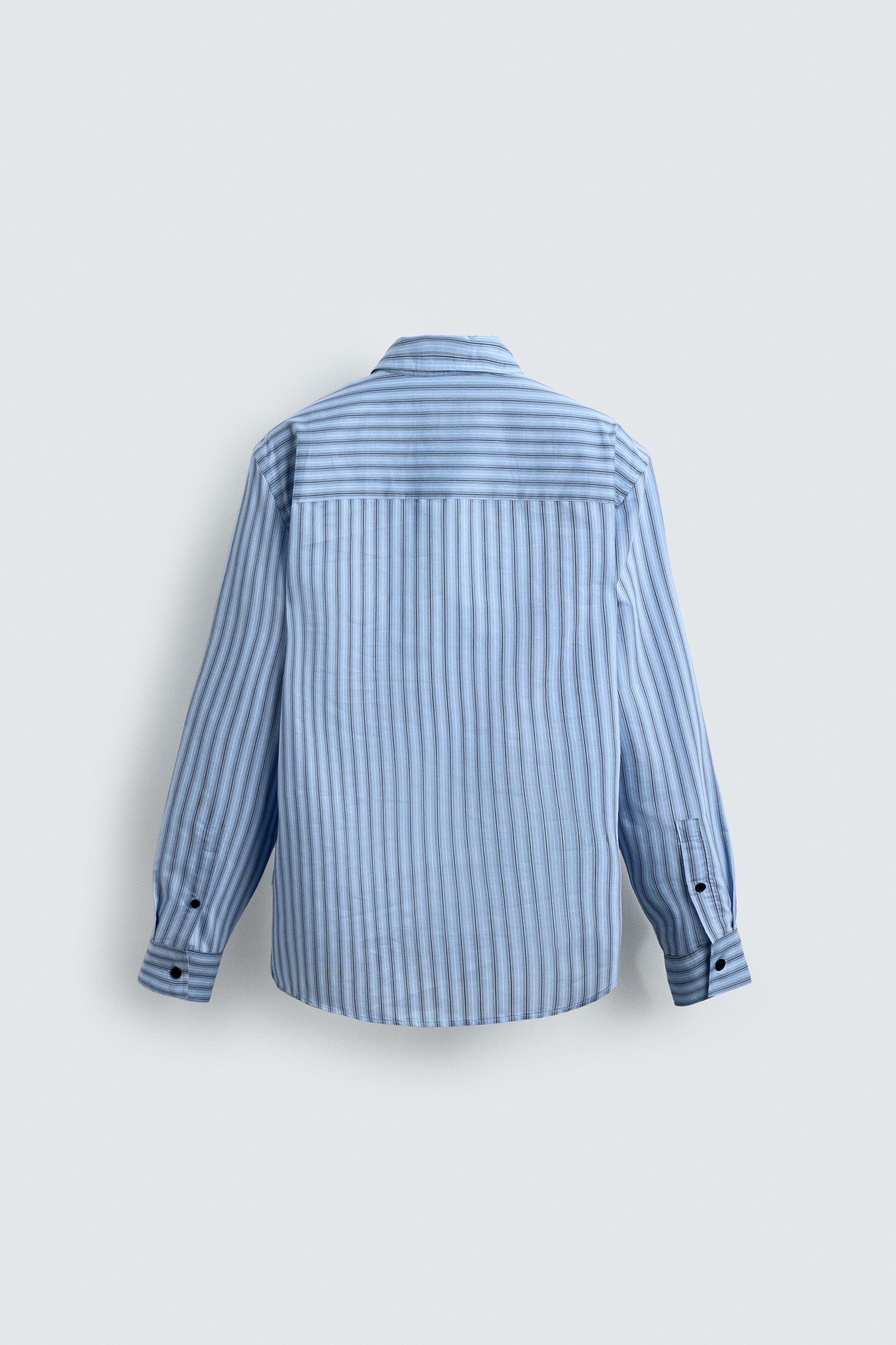 CHEMISE RELAXED FIT À RAYURES